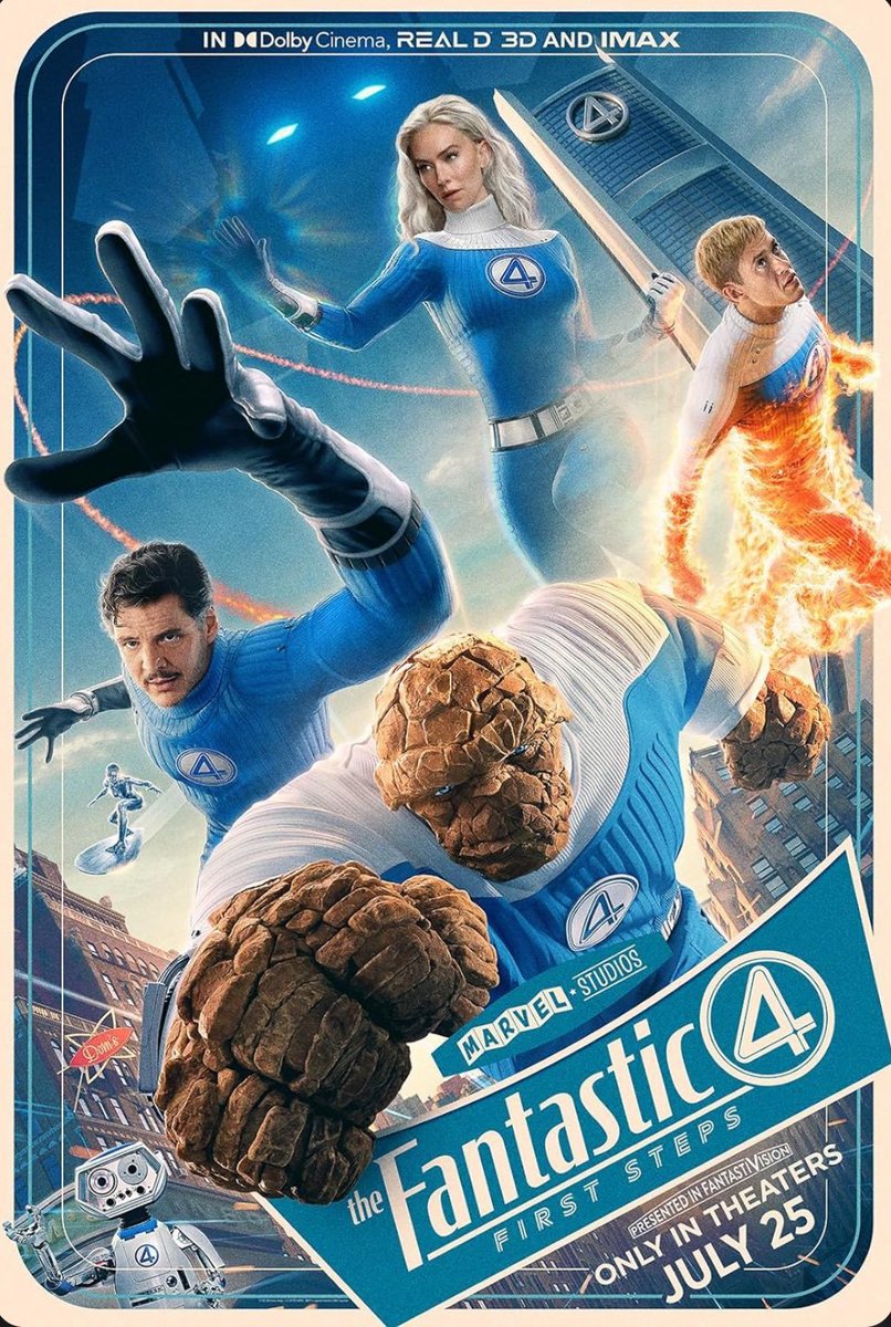 CmDaga's tweet image. #FantasticFour review - Spoiler free: 

cmdstyle.blogspot.com/2025/07/fantas…

@Marvel @FantasticFour @kasrafarahani

#FantasticFourFirstSteps #FantasticFourReview #ReedRichards #SueStorm #JohnnyStorm #BenGrimm #Galactus