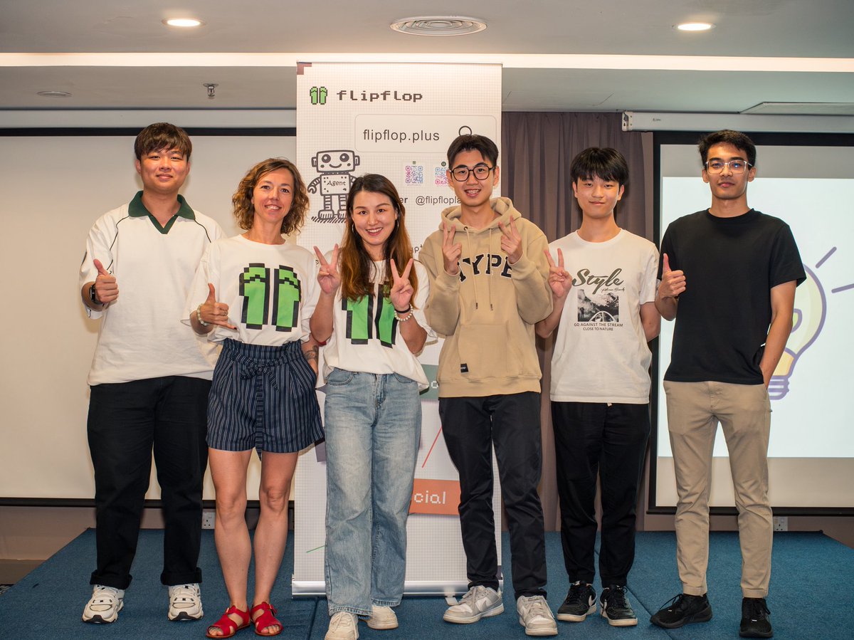 Aramiska3's tweet image. The @flipfloplaunch Fnd supports local communities of young builders everywhere we go.
At our Demo Day in KL, we established a prize pool and awarded the top teams after their pitches.
FlipFlop is not just a launchpad - we’re also an incubator for Web3 startups.
Let’s BUILD!