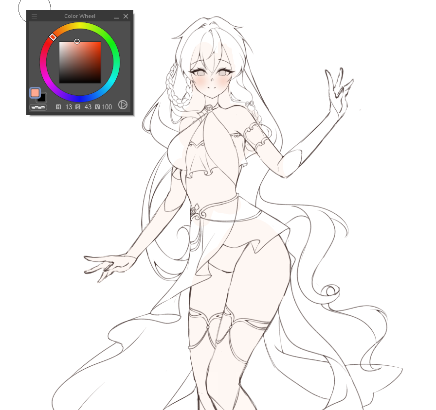 ananna_art's tweet image. 💕Wips💕
Sketching on ipad is so comforting during class breaks