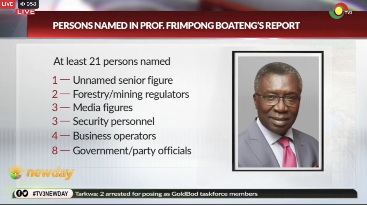 EcoConsciousGH's tweet image. Investigate all mentioned in Prof. Frimpong Boateng Report...