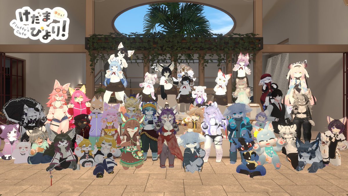 LOVE_mofu_love's tweet image. #けだまびより
久々の！