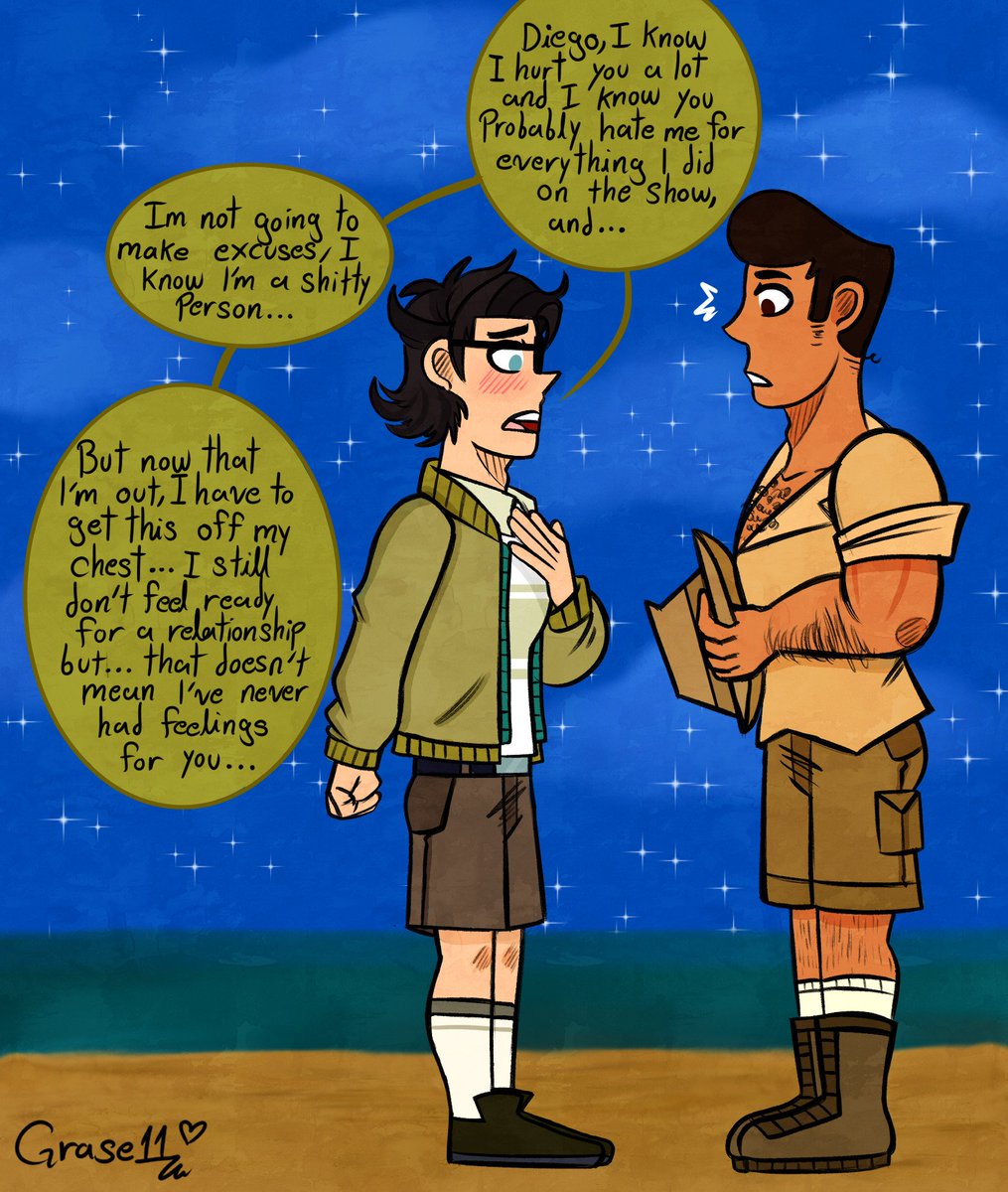 grase111's tweet image. DIENCER WEEK!! ❤️🥭✨
DAY 1: Confession of Feelings
@DiencerWeek
#disventurecamp #dctwt #campamentodesventura #DiencerWeek2025 #spencerlawrence
#diegoolivo #diencer #diegoxspencer