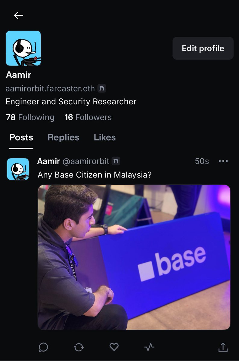 aamirorbit's tweet image. Any @base Citizen on @baseapp ??? 

Happy to connect there