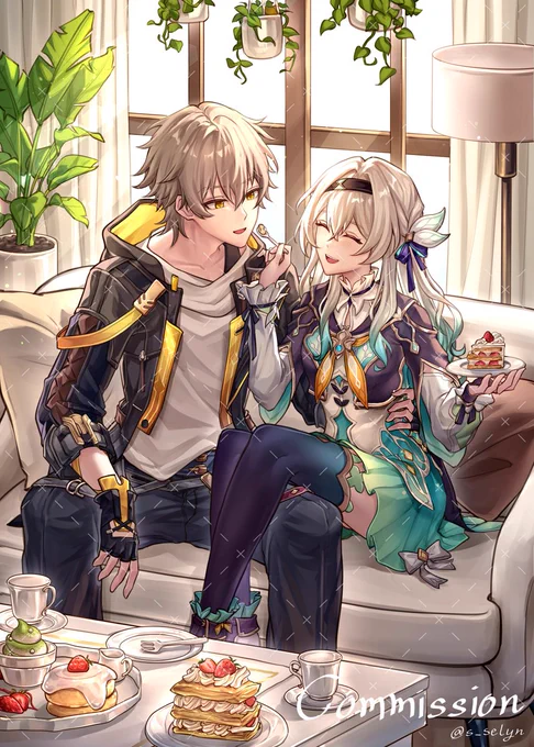 Commission for Nalin Chongsirilark Thank you for commissioning! #HonkaiStarRail #caefly