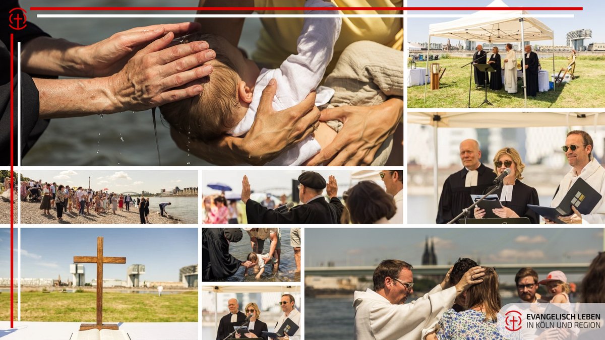 21 Familien, ein Fluss, ein besonderer Moment: Die @evangelisch_koeln feierte 10 Jahre #Rheintaufe an den Poller Wiesen. Pfarrer Herzberg: „Ich glaube, Gott will einfach, dass ich nass werde.“ 💦 kirche-koeln.de
#Köln #Evangelisch #Taufe #Freiluftgottesdienst #kirchekoeln