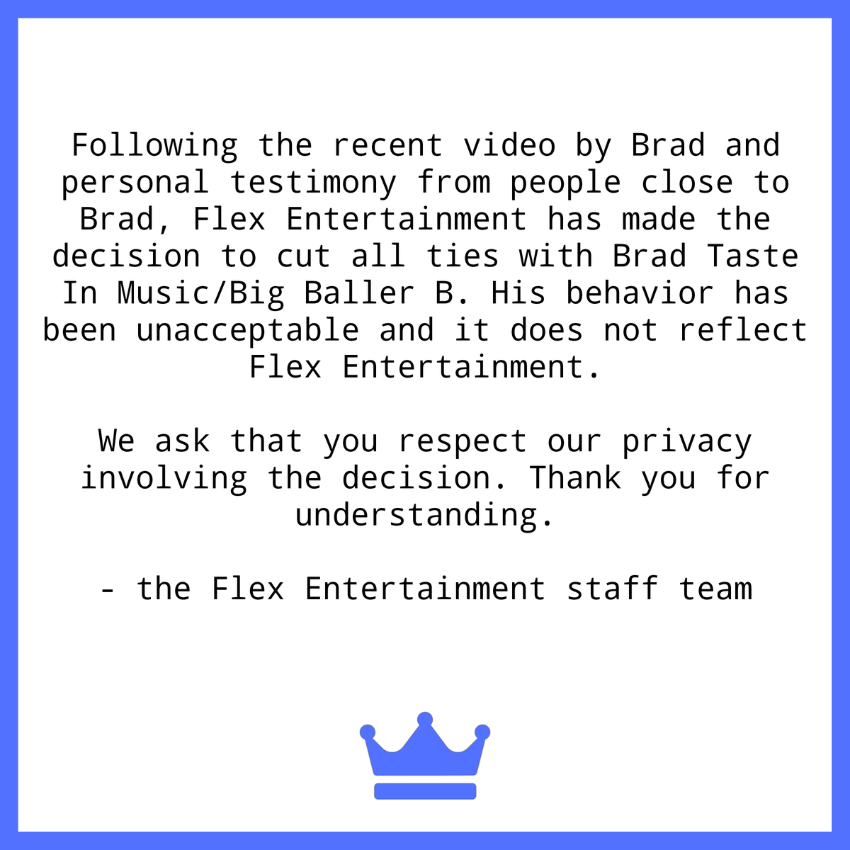 Flex Entertainment tweet media