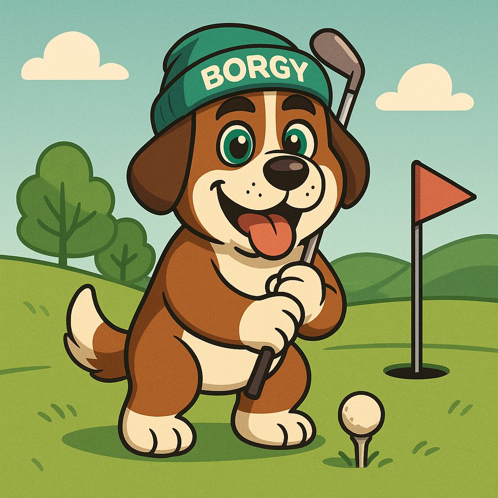 frederic_Borgy's tweet photo. 🇬🇧 Borgy is taking a swing at greatness! ⛳🐶
Even on the golf course, he’s aiming for the moon… and maybe a few meme coin holes-in-one. 🏌️♂️💚
#Borgy #CryptoGolf #SolanaMemeKing
🇫🇷 Borgy vise l’excellence sur le green ! ⛳🐶
Même au golf, il tape fort… comme sur la blockchain Solana. Un coup gagnant à chaque fois ! 🏌️♂️💚
#Borgy #GolfCrypto #MemeCoinLeader
