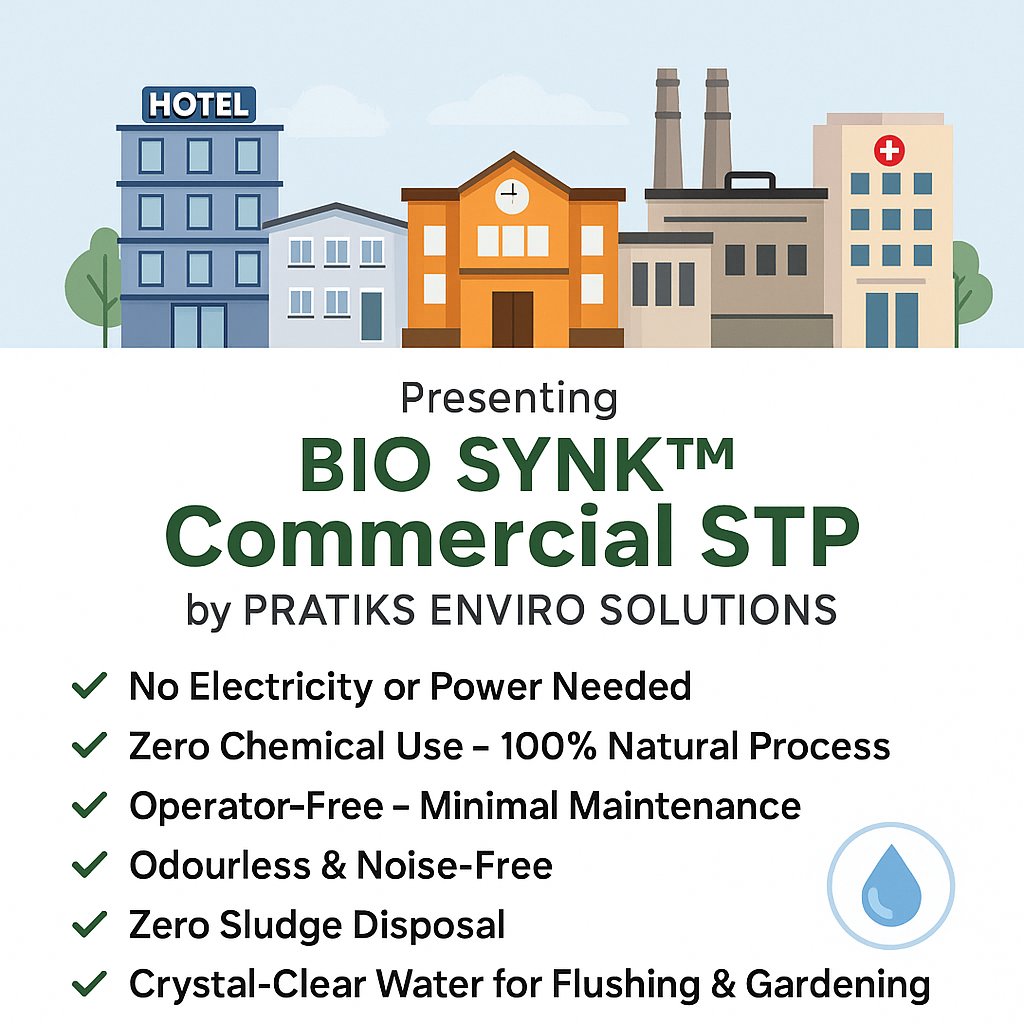 bio_synk's tweet image. 🏢 Turn Your Commercial Waste Into Clean Water – The Smart Way! 🌿
Are you a hotel, apartment, school, factory, or hospital?

📞 Call Now: +91 95512 61154
🌐 Learn More: biostp.co.in/commercial-sew…
#CommercialSTP #EcoFriendlySolutions #BioSTP #WaterRecycling #WasteToWater