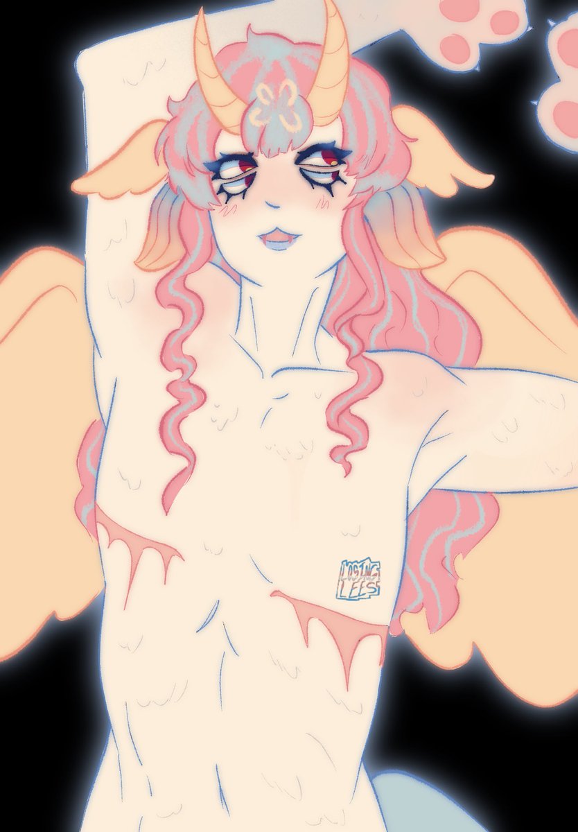 Losingleighs's tweet photo. Artfight attack on @lenfromhell !! ᕦ(ò_óˇ)ᕤ #TEAMFOSSILS  🏳️‍⚧️ https://t.co/YRt1H7yT0e