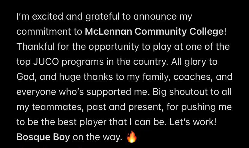 #ironsharpensiron #BosqueBoys #McLennanFamily <a href="/JAraiderBSB/">JA Raider Baseball</a>  <a href="/JLeverton10/">James Leverton</a> <a href="/CarmichaelPJ/">PJ Carmichael</a> <a href="/CoachStark9/">Peter Stark</a> <a href="/mccbaseball1/">McLennan Baseball</a>