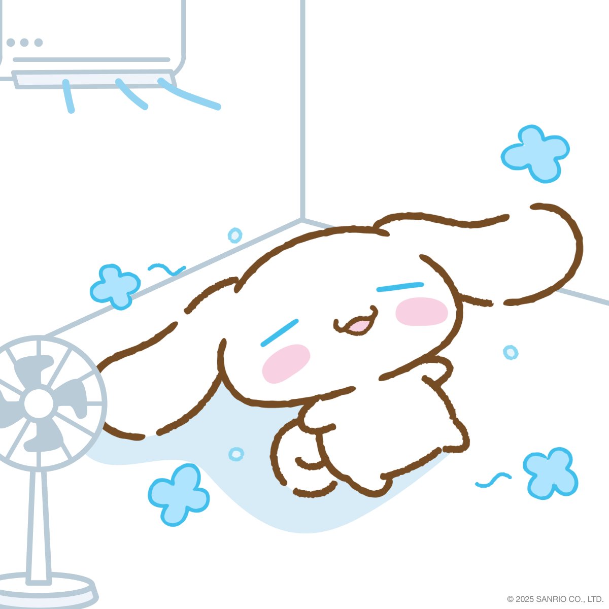 エアコンが効いたお部屋で見る推し、最高に癒される…♡