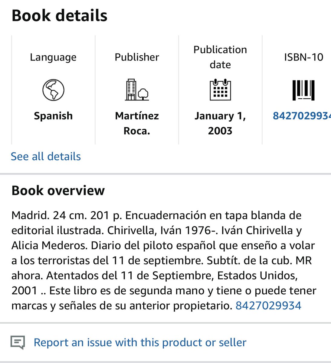 Si l’identité du pilote est confirmée, on trouve effectivement sur Amazon son livre  sur le 11 septembre ou il aurai été l instructeur « innocent » de 2 terroristes.  Troublant