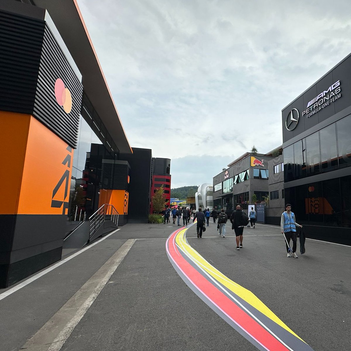 📸By Me !! #GoodMorning #BelgianGP !! #Spa #Belgio #Rain #BelgioGp #Passion #Ferrari #Weekend #Leclerc #Hamilton #Canon