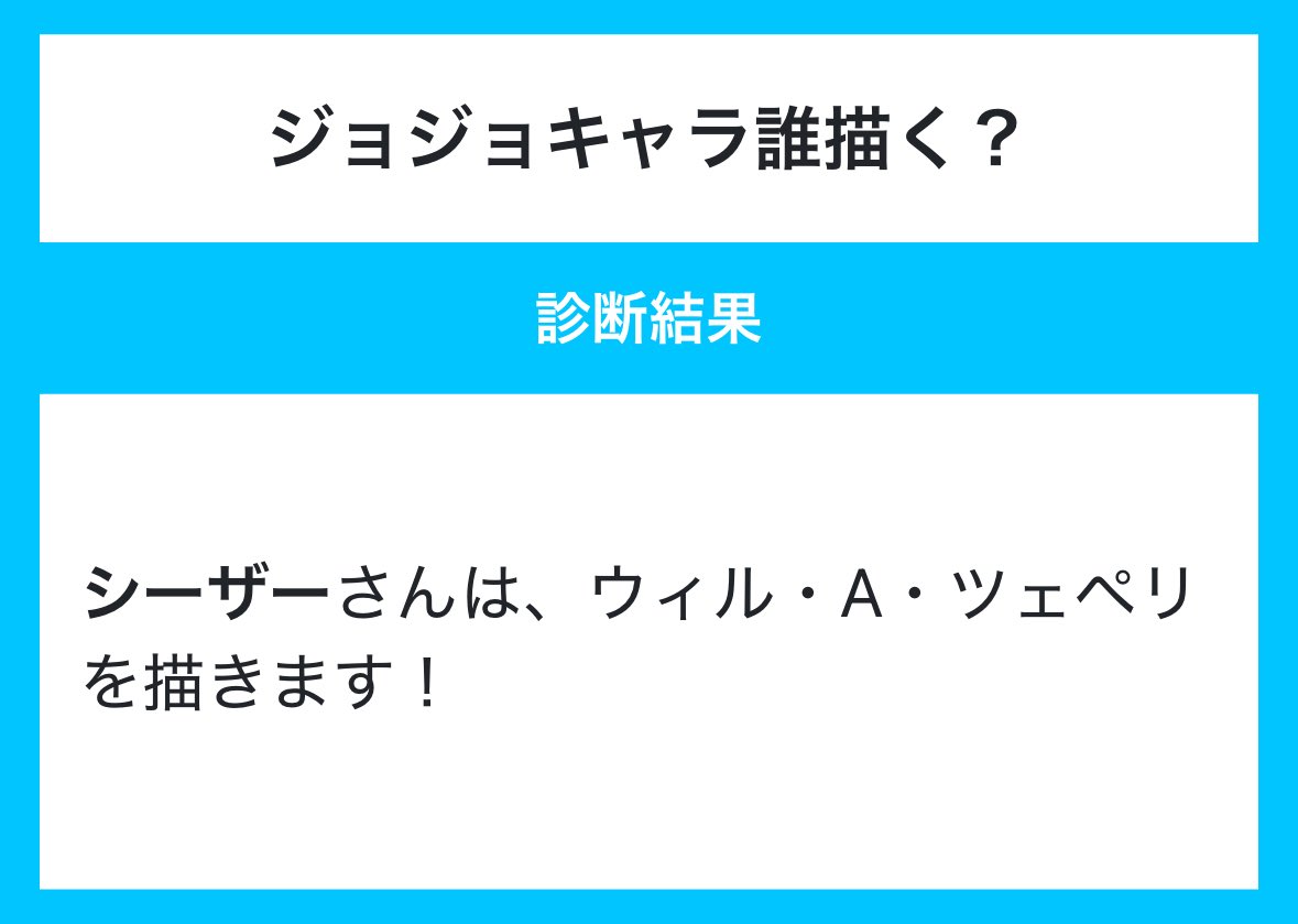 k773_j's tweet image. この前名前欄間違えてからこの診断はこれでやってる*ˊᵕˋ*
是非ともCざー君に理想の祖父像を描いていただきたいですな！