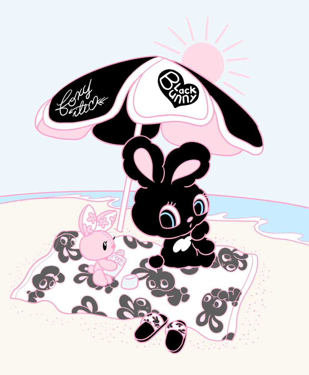 Black Bunny on the Beach🖤 現在開催中のポップアップ、東京は7/27(日