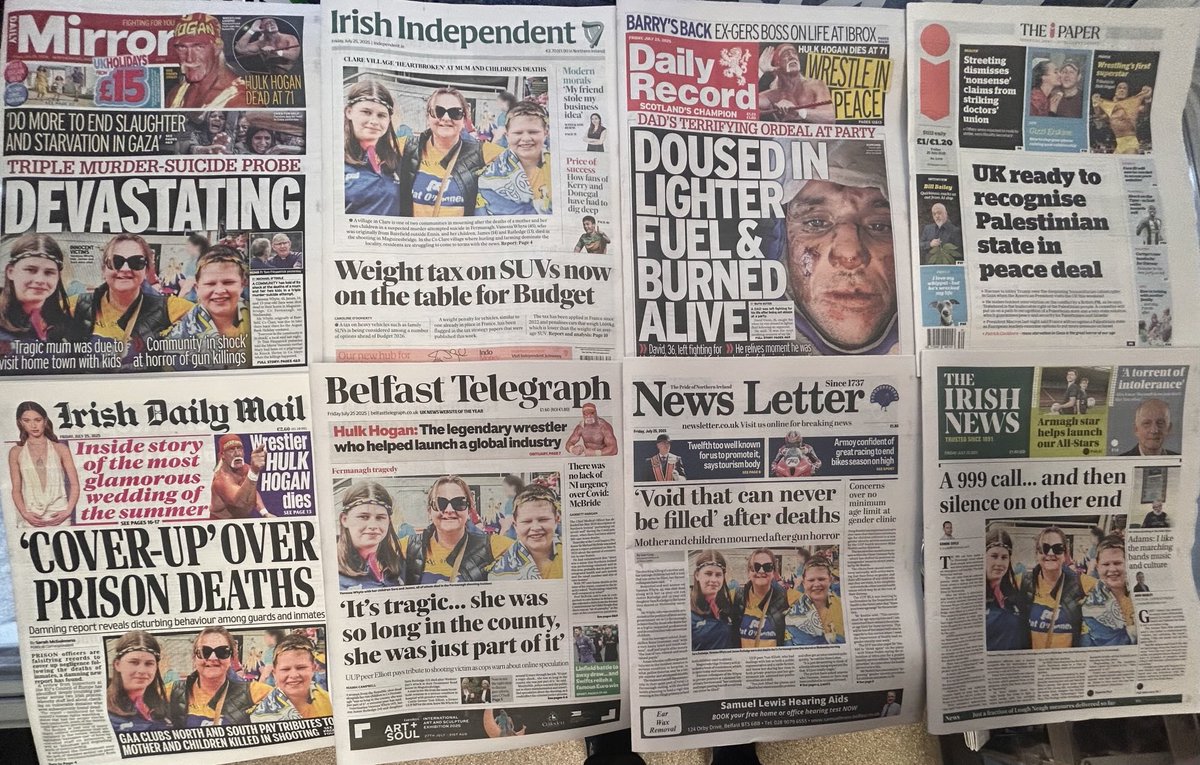 EDiamond136's tweet image. FRIDAY 25-7-25 HEADLINES ….. #BuyANewspaper