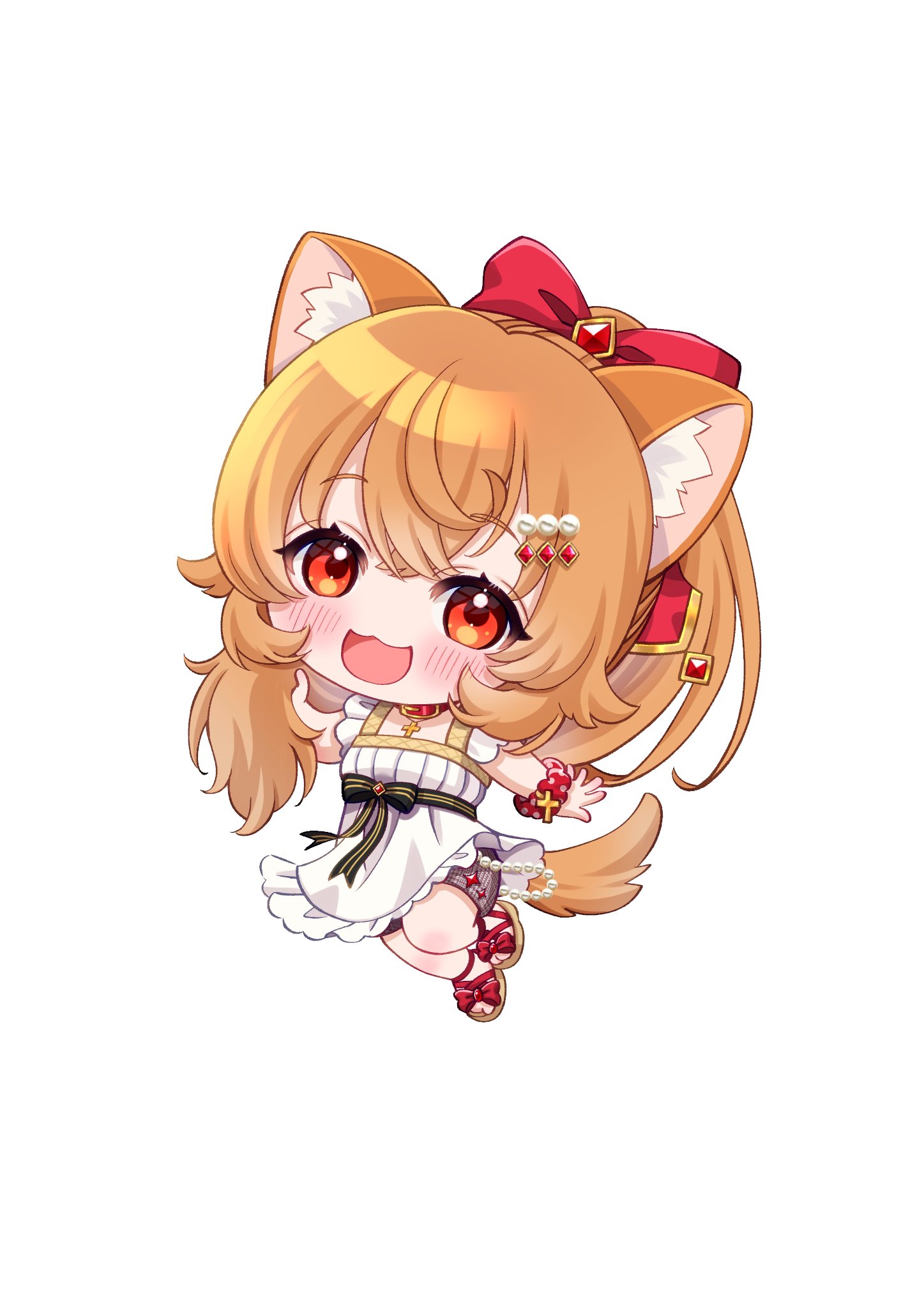 【高品質・デフォルメ】れいな【イラスト】 むしとり少女 #イラスト #illustration #デフォルメ #ペンギン