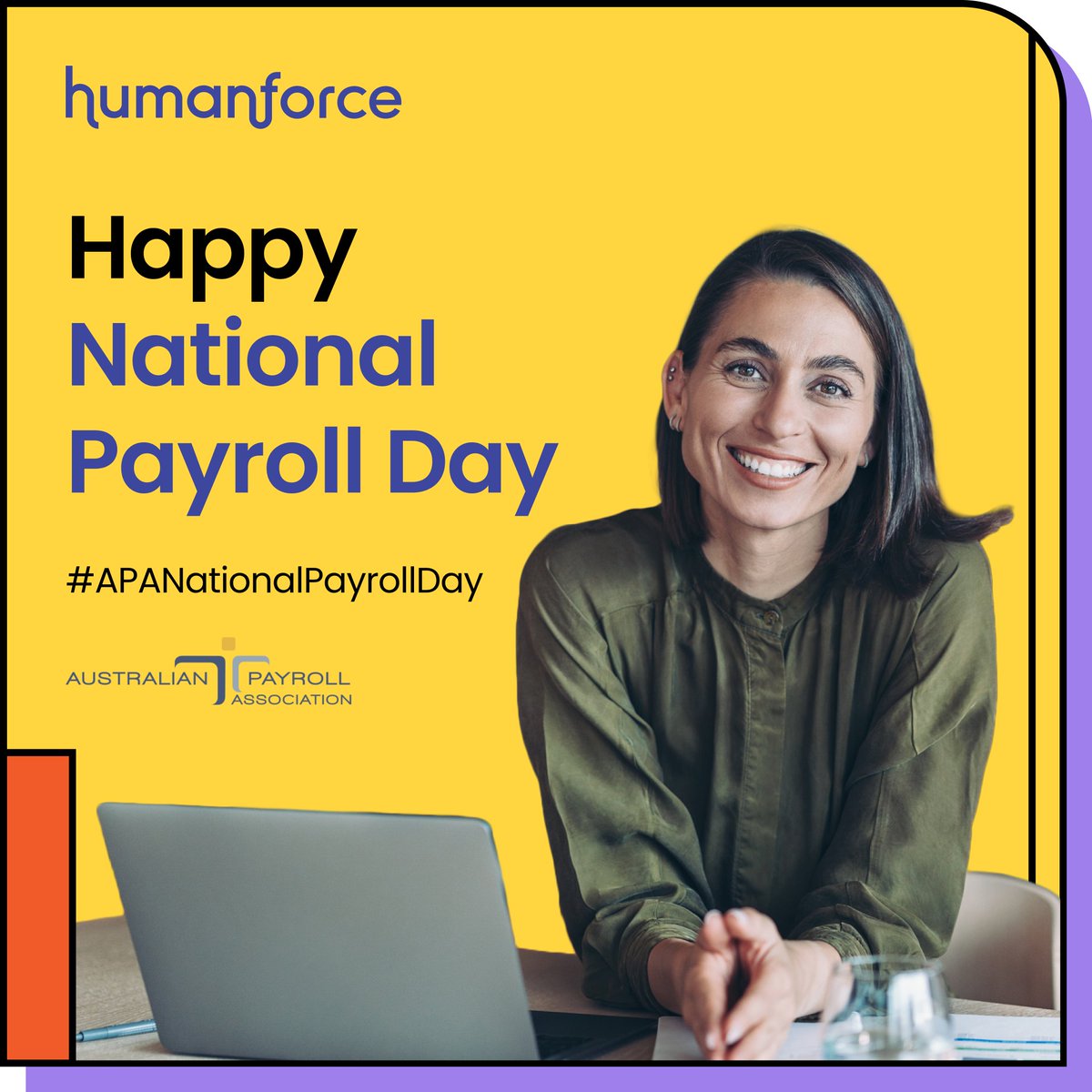 National Payroll Day is an opportunity to give our thanks to Australian payroll professionals &amp; recognise all the hard work these unsung heros do behind the scenes. 

We’d also like to give special thanks to our own payroll team at Humanforce for all their amazing work.