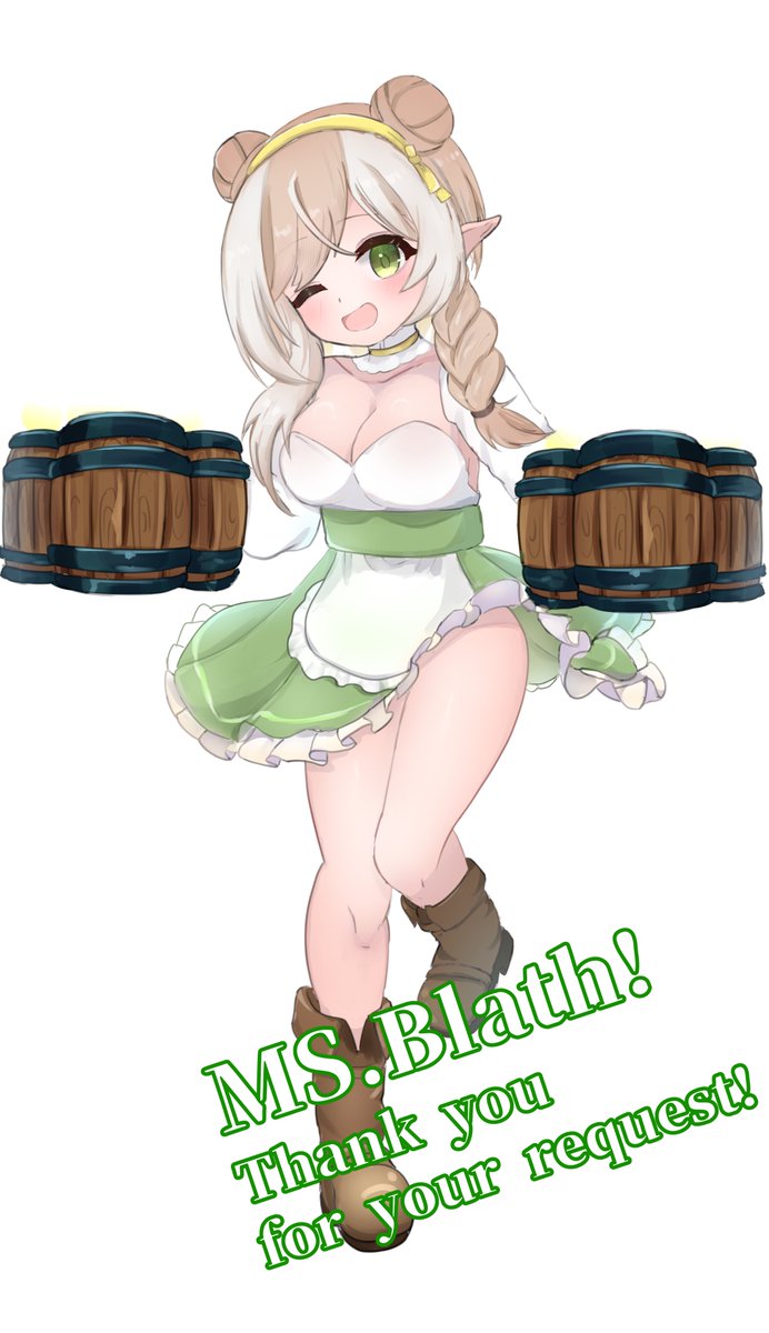necotorakanna7's tweet photo. #canblaths
#Skeb
I delivered the Skeb illustration! Thank you very much for your request!
Skebのイラストを納品しました!
ビール好きのエルフで森の酒場でバーテンダーをやっているようです。
静かな雰囲気の配信もあれば突発的に激辛ラーメン食べてむせたりする配信もあって面白くて可愛い♡ https://t.co/SBOPx5vnGe