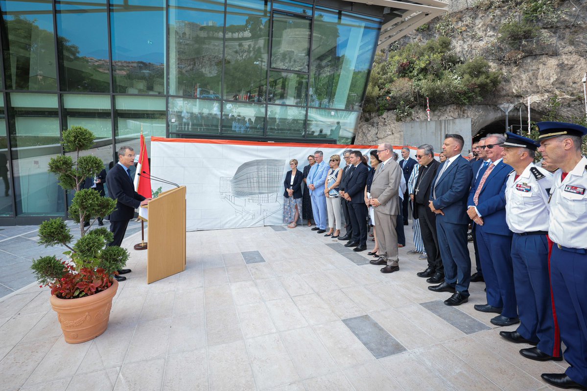 GvtMonaco's tweet image. Inauguration de l’Espace Honoré II
Le nouveau bâtiment administratif situé sur la Promenade Honoré II a été inauguré le mercredi 23 juillet par S.A.S. le Prince Albert II de Monaco en présence de S.E. M. Christophe MIRMAND, Ministre d’Etat de la Principauté ; de Monseigneur…