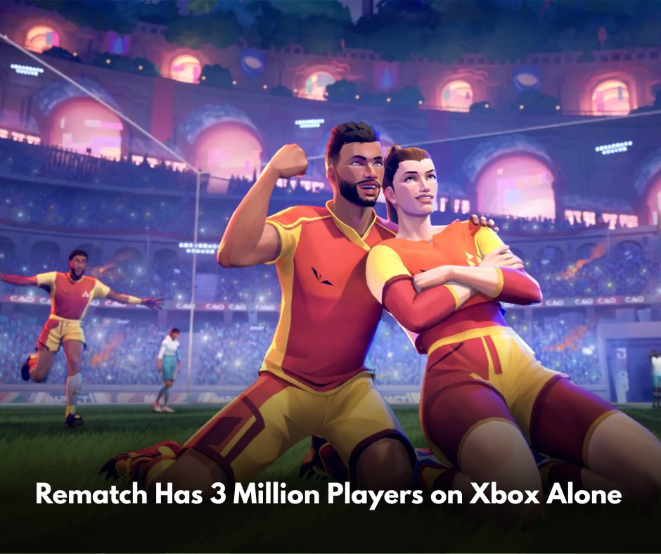 gamingamigos24's tweet image. Rematch Hits 3 Million Xbox Players Alone, Devs Say Cross-Play Is the “Absolute Priority” gamingamigos.com/post/rematch-3…