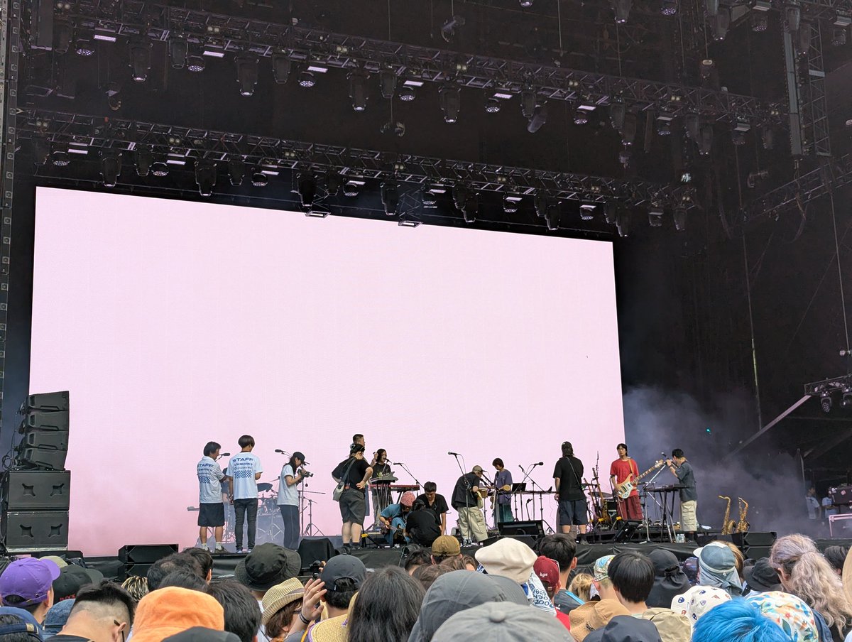 tar_mrmt's tweet image. 明けましておめでとうございます！グリーンステージは本人達が準備中です