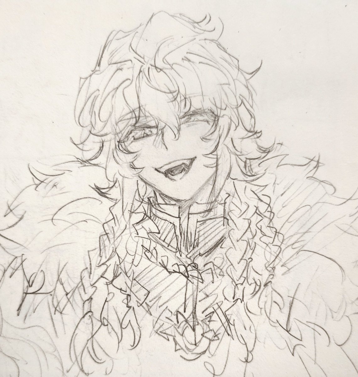 L_kui03's tweet image. 手绘摸鱼