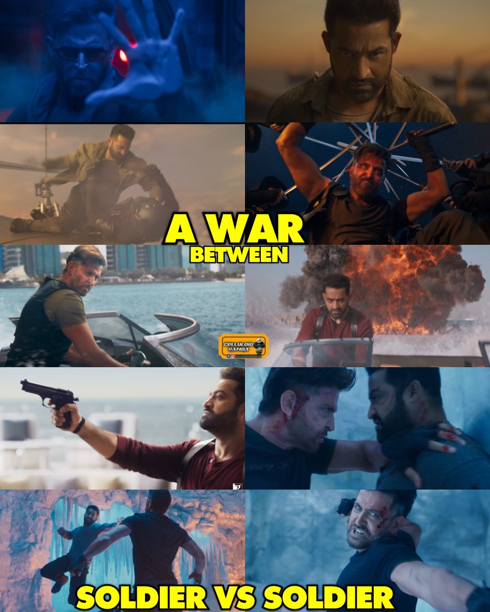 _PatilVishwajit's tweet image. How is #WAR2 Trailer ?
#War2 #WAR2TrailerEurophia #JrNTR #HrithikRoshan