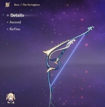 wriocore's tweet photo. Fischl was my first dps character. She carried my team from 1.0 up until Dragonspine. The Stringless was her weapon and I ran her with a 2-piece gladiator and 2-piece berserker set of four star artifacts. At the time I was unaware of how the talent level up functions worked. https://t.co/xLCMluC6Xg