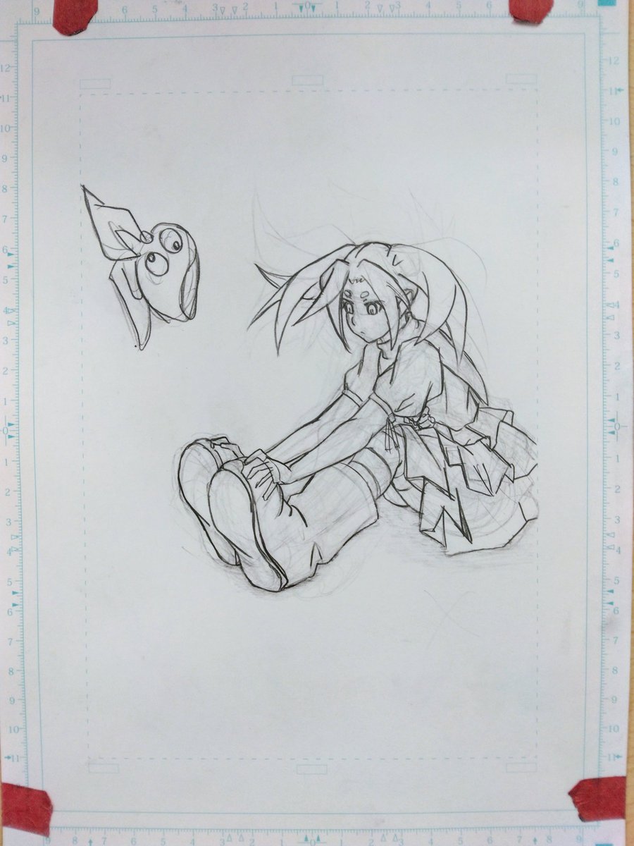 0214onicoro's tweet image. #物語　#斧乃木余接　落書き練習