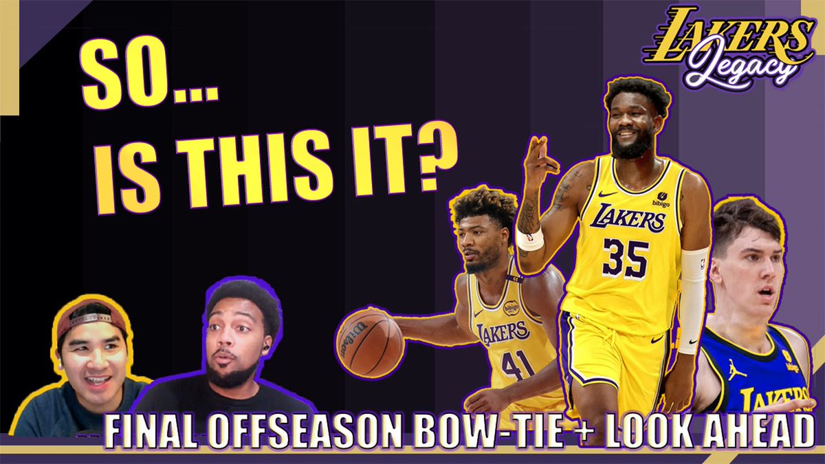 LakersLegacyPod's tweet image. 💡NEW LAKERS PODCAST💡
Landing the Plane on LAL’s Offseason w/ @MrRickySpanish of @LateNightLakers
• Luka’s Offseason Fingerprints
• Pelinka: Master Of Patience?
• Fans’ Distorted Reality
• LineUps & LeFinale
🔗🍎:
podcasts.apple.com/us/podcast/the…
🔗🎥:
youtube.com/live/0k7snfhpj…
