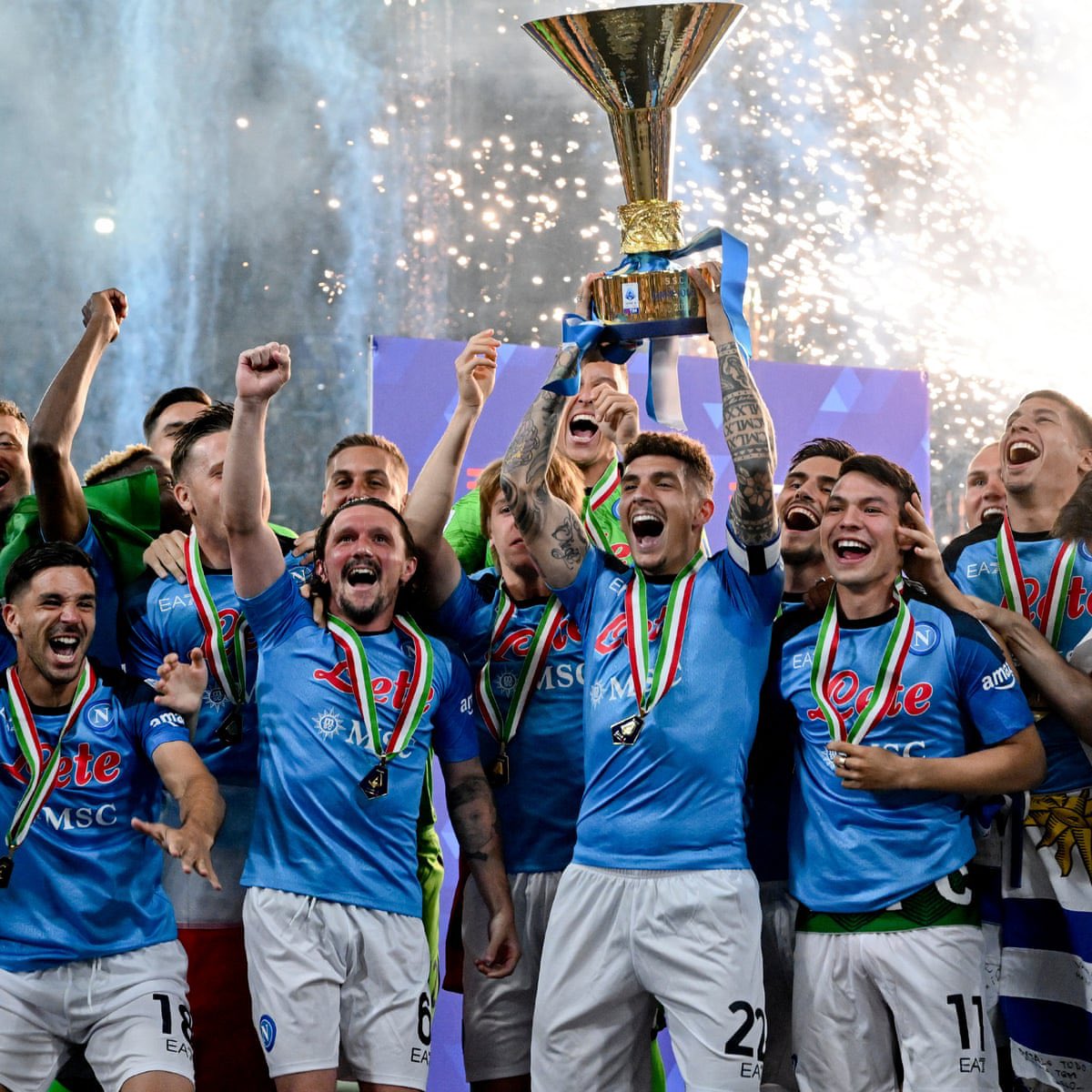 TheShirtUnion's tweet image. 🛍️| Deal of the Day
Napoli’s 22/23 Scudetto winning shirt in authentic player version on huge discount 🙌
🛍️ £110 ➡️ £40 ➡️ £36
🏷️ SHIRTUNION10
🛒 classicfootballshirts.co.uk/2022-23-napoli… #ad