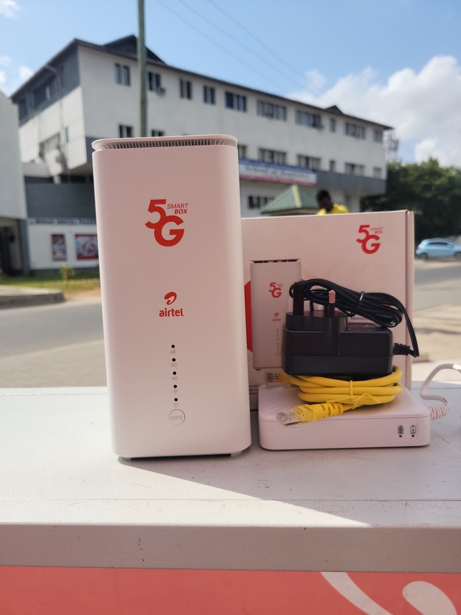 Naomba retweets hapa wakuu

🚨 HABARI NJEMA! 🚨

🌟 AIRTEL 5G ROUTER 🌟

✅ Kasi Bila Mipaka – Furahia intaneti yenye kasi popote ulipo!
✅ Bando la Mwezi Bila Kikomo – Tumia bila hofu ya kumaliza kifurushi.
✅ Unganisha hadi vifaa 64 kwa familia yako au ofisi kwa ufanisi zaidi.