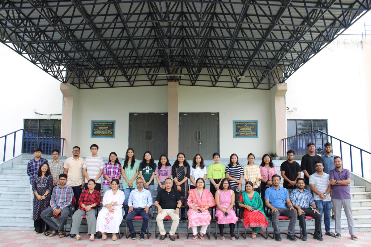 NERIWALM conducted an NEP-based internship during June–July 2025 for Chemistry, Botany, and Geography students from various colleges and universities, focusing on land and water management, and applications of RS and GIS.