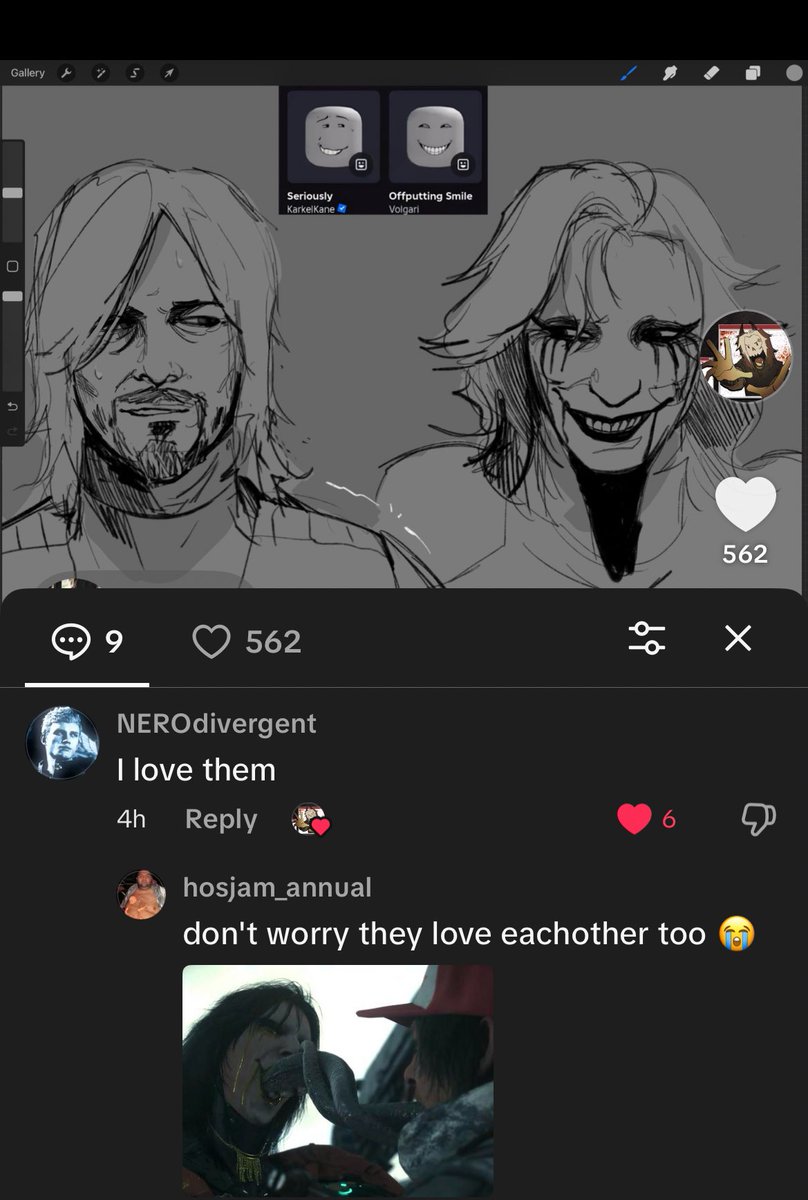 nomoon01's tweet image. i love tiktok photo comments