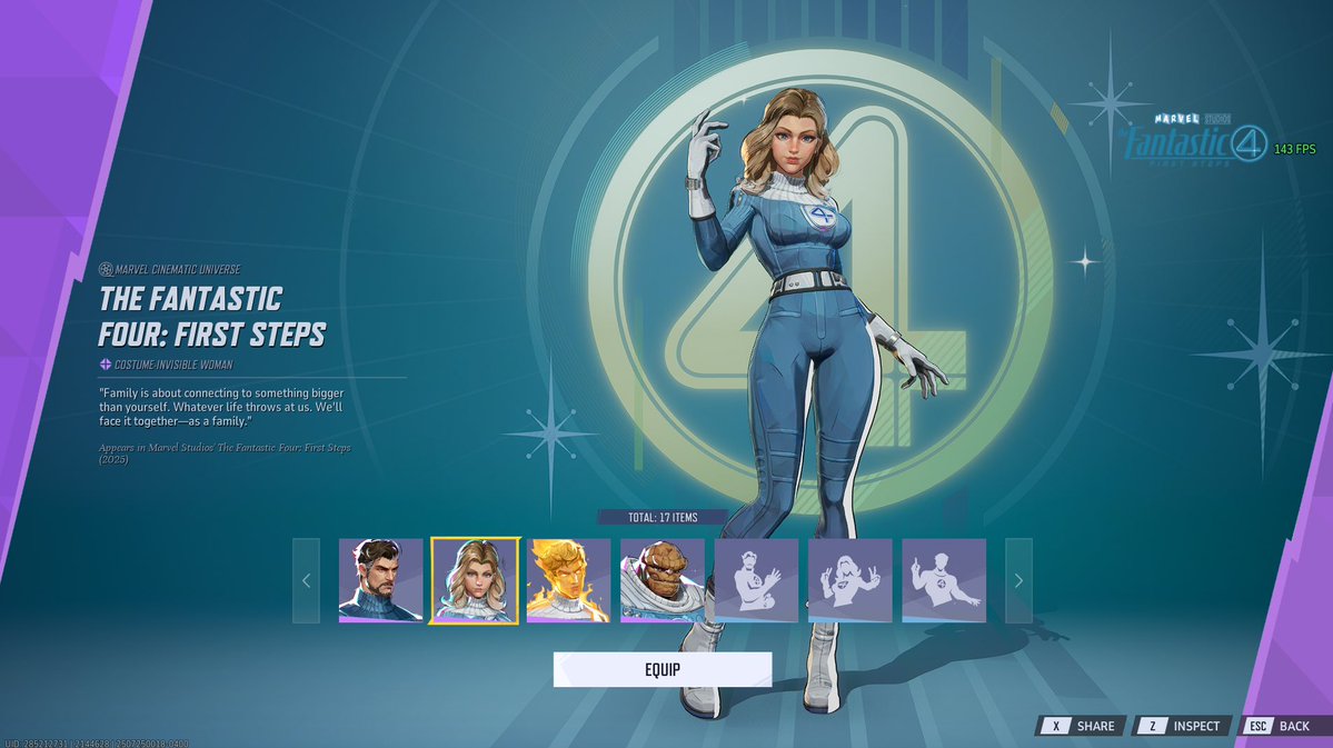 wifugf's tweet image. I LOVE FANTASTIC FOUR SKINS