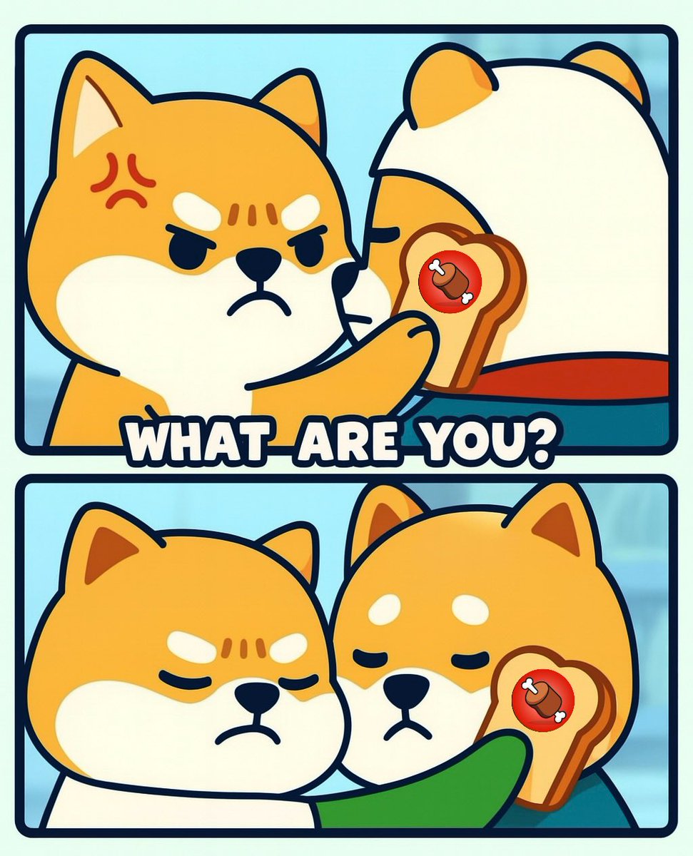 Shibizens's tweet image. I’m just a Shib with a BONE to pick and no time for bread.
WHAT ARE YOU?! 🥖🍖
BULLISH ON BONE