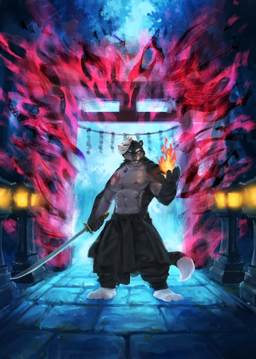Oath of the Flame Gate
(commission for <a href="/BGoefang/">巴哥</a> )