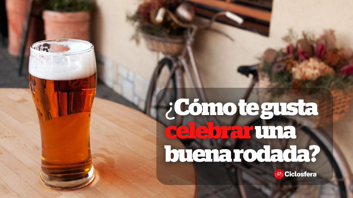 ciclosfera's tweet image. 🚴♀️Nos encanta rodar, pero… ¿y al terminar?
Sea con una cerveza fría, un café cargado, un baño en el río o el bocata perfecto, la celebración es única.
¿Cuál es tu ritual? ¿Solo, en pareja o en grupo?
Menciona a tu grupetta y cuéntanos.
#ADebate #ciclismo #cyclinglife