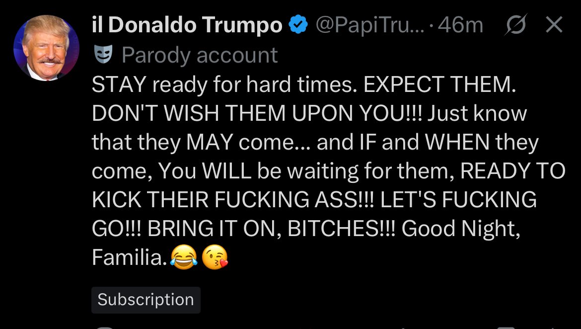 Sub post!
Be ready! 
We’ll beat the snot out of the Swamp and their bots/minions!