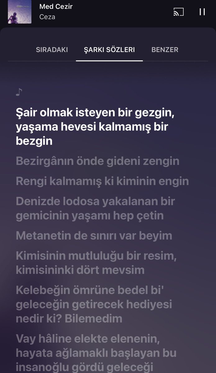 Dünyanın en anlamlı sanatı ve en iyi anlatan sanatçısı 🎶