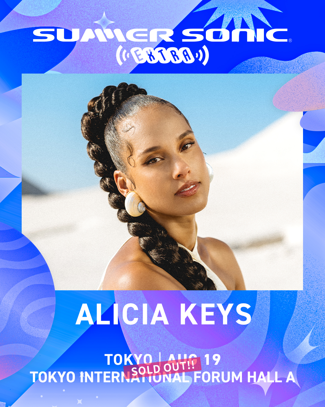 アリシアキーズ来日公演 記念Tシャツ限定品 未開封新品L サマソニ Alicia Keys オフィシャルグッズ Tシャツ サマソニ - メルカリ