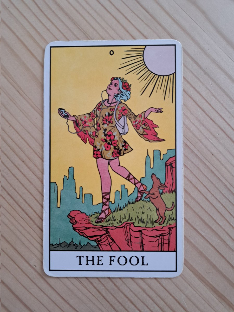 Laurajk32's tweet image. Today's card is The Fool
Step outside of your comfort zone, take a leap of faith and just see what happens.
#leapoffaith #comfortzone #liberate
#tarot #tarotmessage #LauraJK32