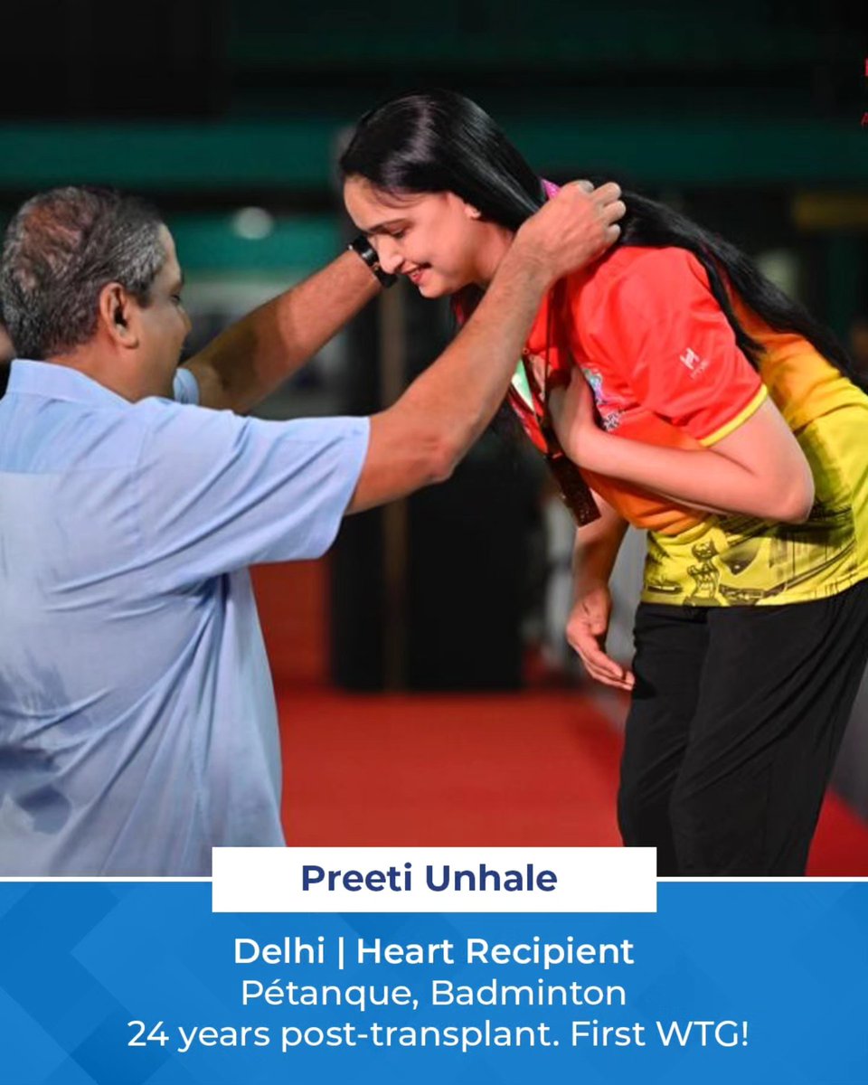ORGANINDIA1's tweet photo. Sandeep, Sujith, Preeti and so many more are proving that a transplant is not the end; it’s a beginning. All of their stories lead to one powerful truth: life after transplant isn’t just possible; it’s limitless. Cheer them on at the  World Transplant Games in Germany this August https://t.co/uv2BvkY5IL