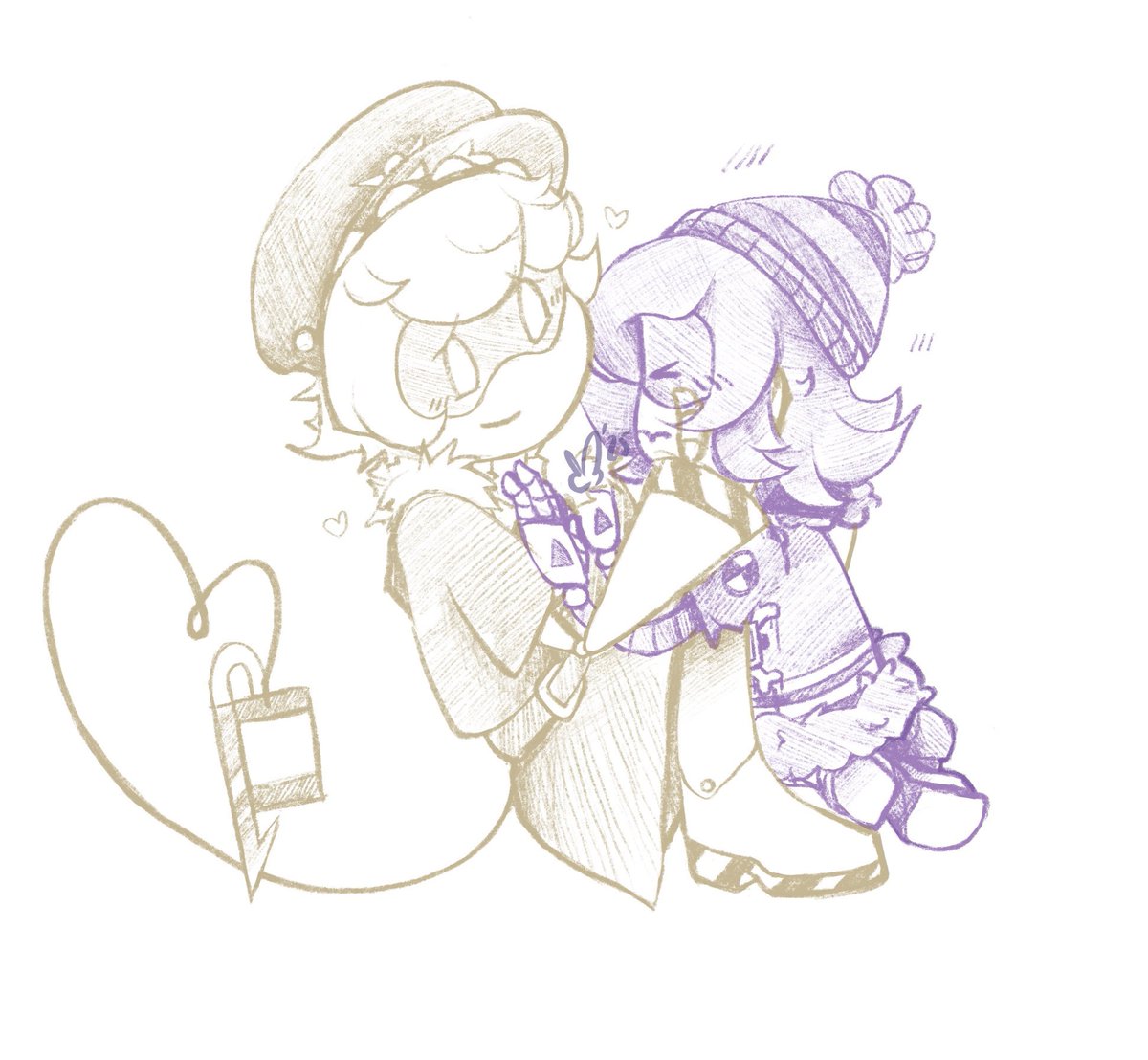 Quick Nuzi sketch before bed :) #murderdrones #nuzi