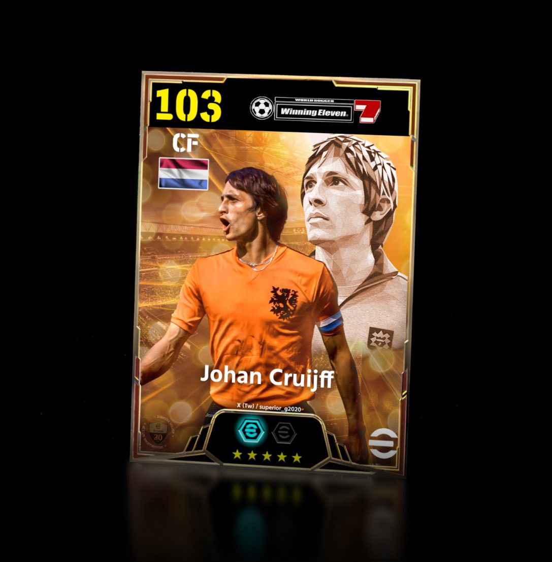 superior_g2020's tweet image. クライフのノスタルジアは絶対カッコいい😌
#イーフト #eFootball #concept