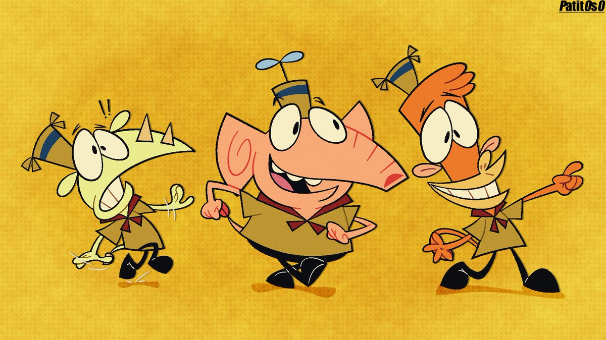 patit0s0's tweet image. Lazlie and the campies.
{#CartoonNetwork #CampLazlo #FanArt}