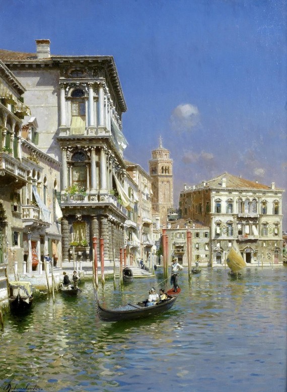 «Cosa di sogno vaga e leggera;
eppure porta mill’anni di storia» 

Ca'Rezzonico, Venezia 1875 c

Rubens Santoro