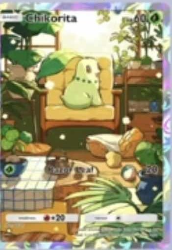 UniteVids's tweet image. 🌟 Pokémon TCG Pocket 🌟
New cards have been revealed from an ad
➡️Chikorita Full Art
➡️Wooper
#PokemonTCGPocket