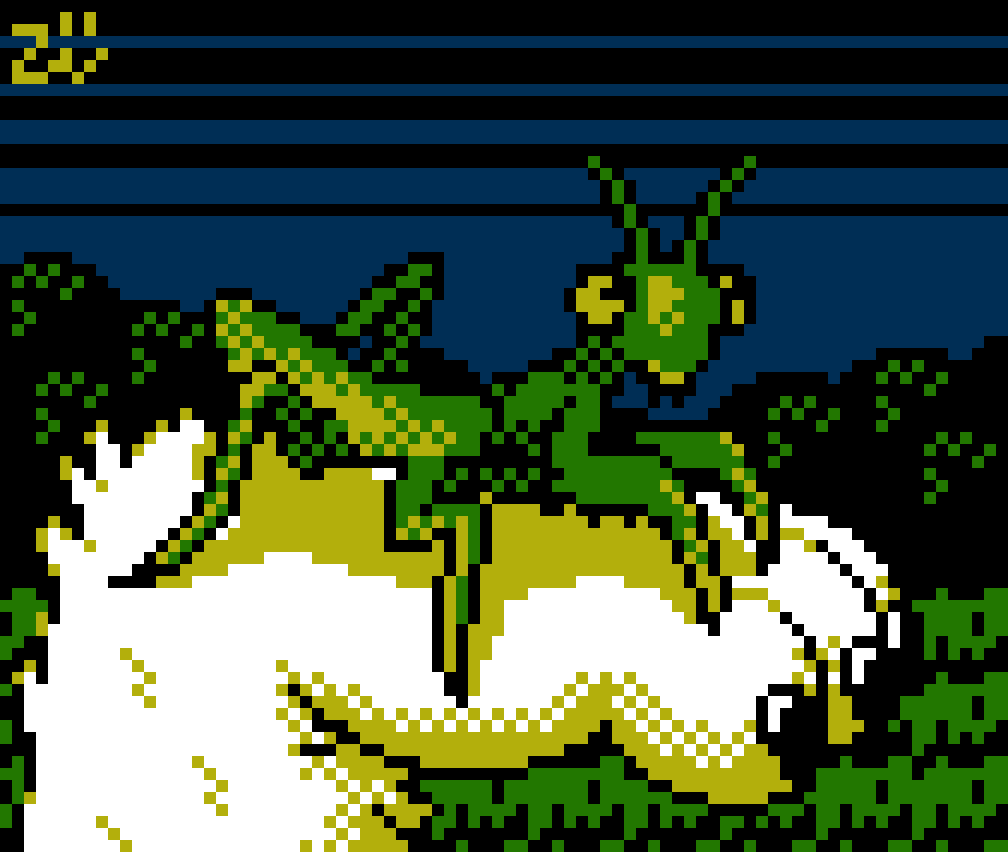 YesterOwl's tweet photo. Art Fight attack for Norsa
I've wanted to draw an insect for a while now, but just couldn't find any characters that I found that interesting
I think this is the first time I'm drawing a character that's directly based off a real life pet

#pixelart #artfight #artfight2025 #bugoc https://t.co/KCFNwaIwYq